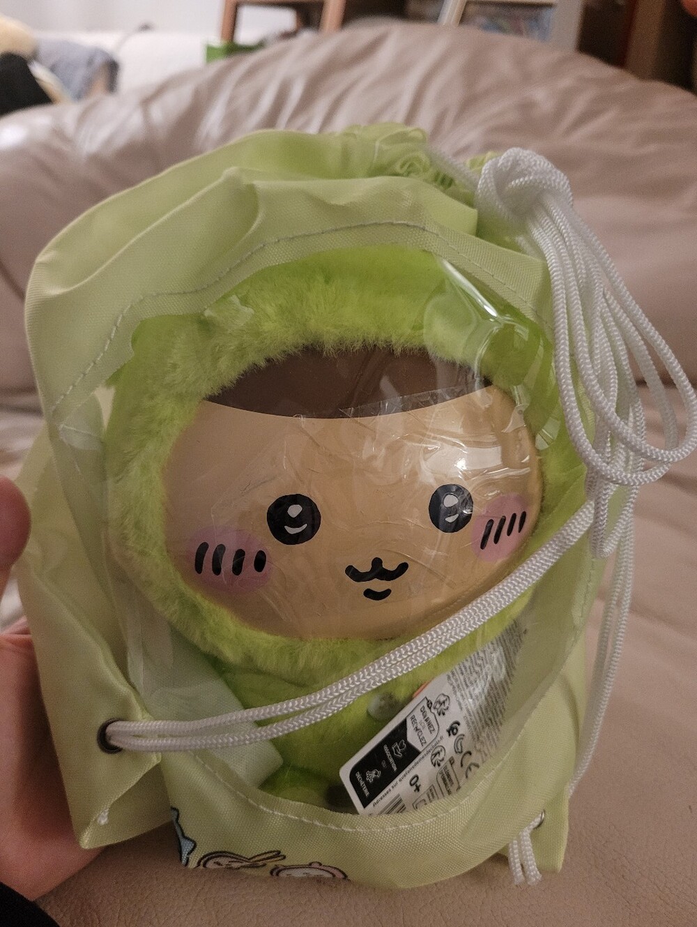 Chiikawa Miniso Kurimanju Furry Doll Toy NWT
